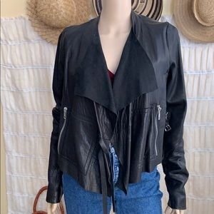 GRAI Designer Soft Leather Punk Jacket